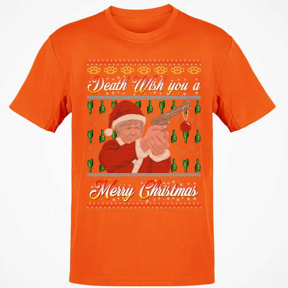 Death wish you a Merry Christmas Classic Unisex T-Shirt - 9