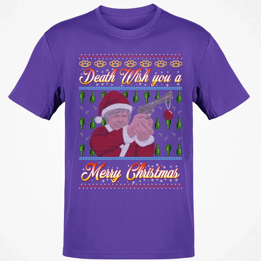Death wish you a Merry Christmas Classic Unisex T-Shirt - 10