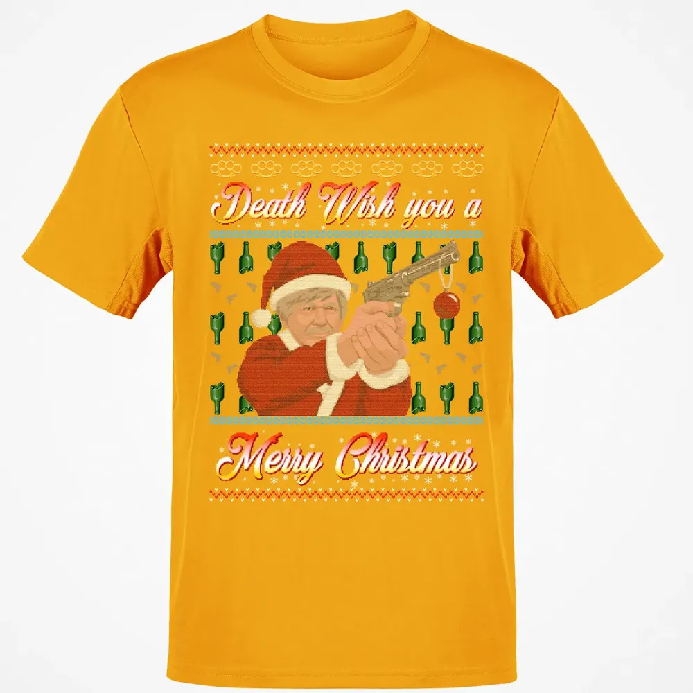 Death wish you a Merry Christmas Classic Unisex T-Shirt - 5