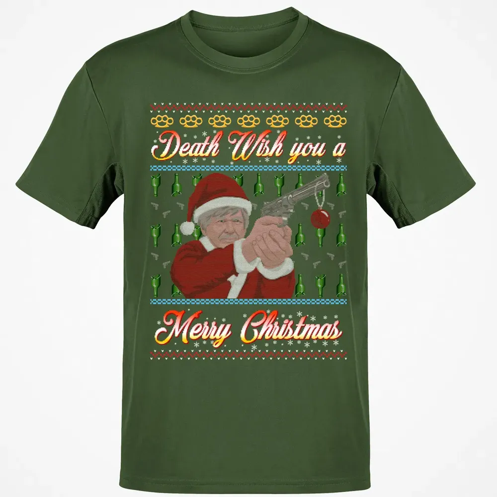 Death wish you a Merry Christmas Classic Unisex T-Shirt - 7