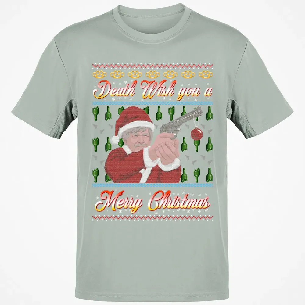 Death wish you a Merry Christmas Classic Unisex T-Shirt - 3
