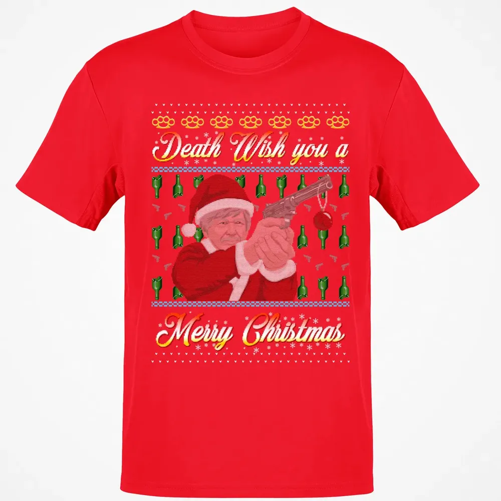 Death wish you a Merry Christmas Classic Unisex T-Shirt - 11