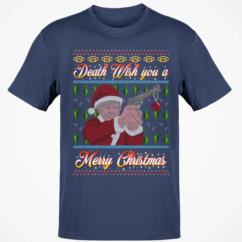 Death wish you a Merry Christmas Classic Unisex T-Shirt - 8