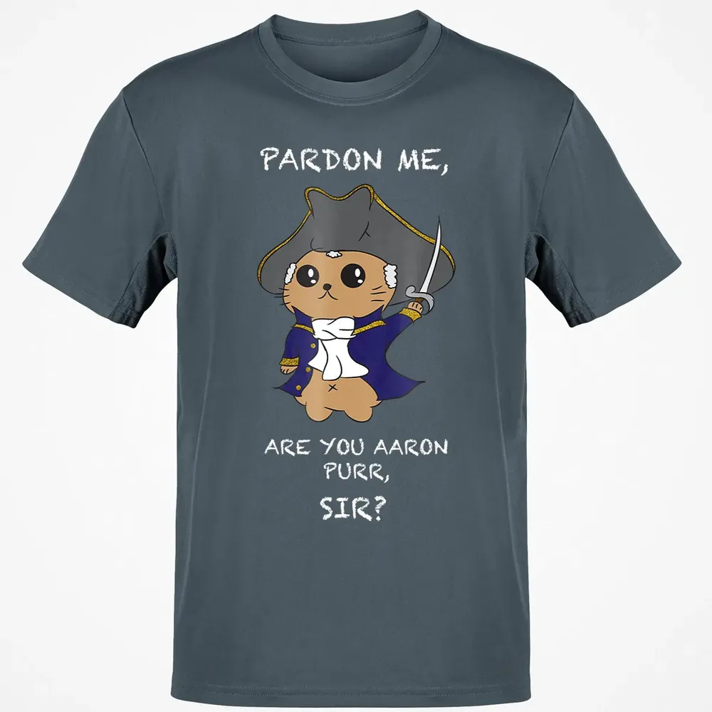 Cute Hamilton Cat Classic Unisex T-Shirt - 4