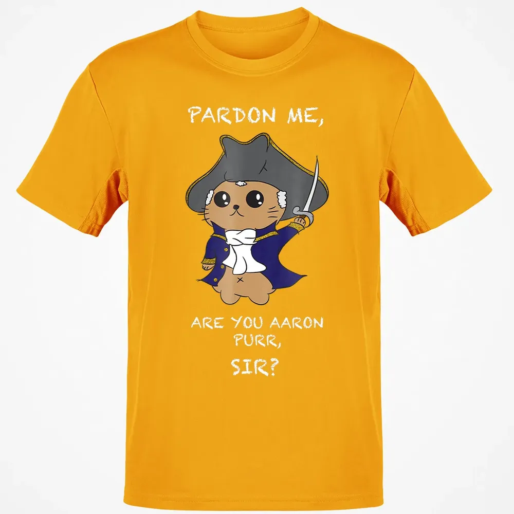 Cute Hamilton Cat Classic Unisex T-Shirt - 5