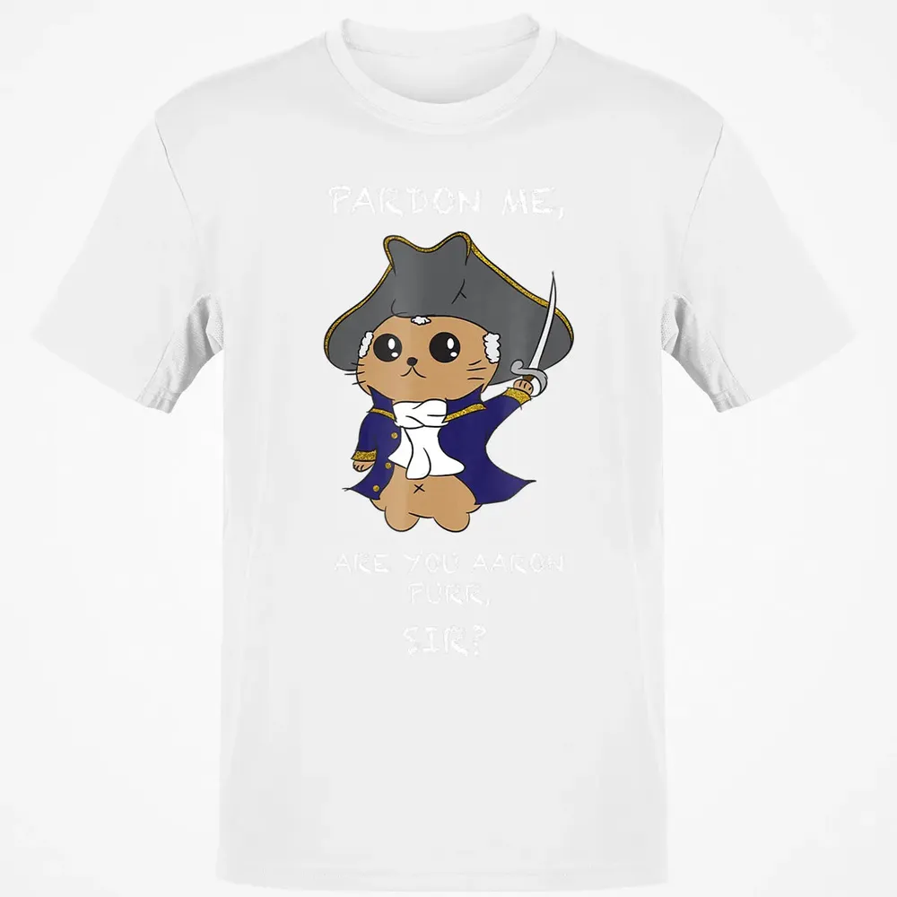 Cute Hamilton Cat Classic Unisex T-Shirt - 13
