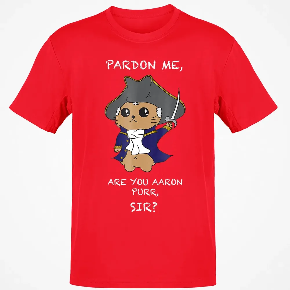 Cute Hamilton Cat Classic Unisex T-Shirt - 11