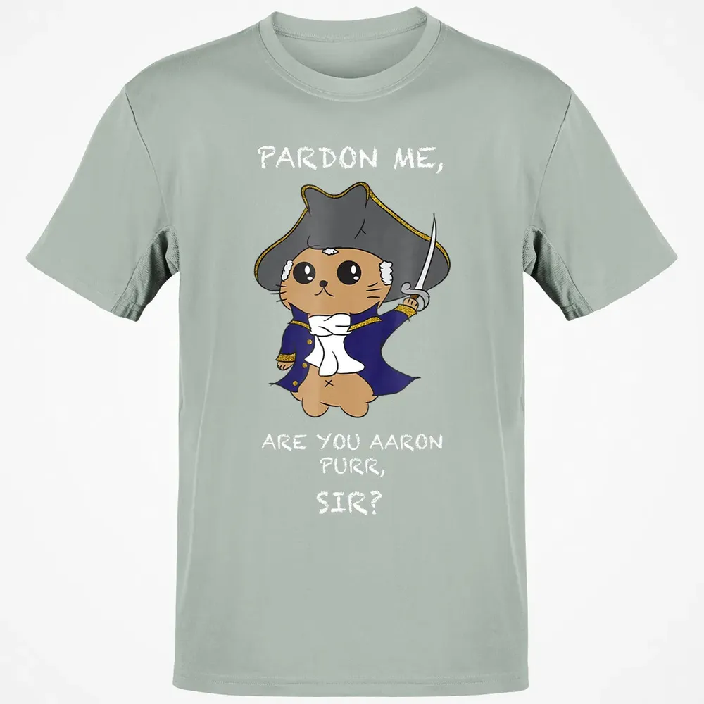 Cute Hamilton Cat Classic Unisex T-Shirt - 3