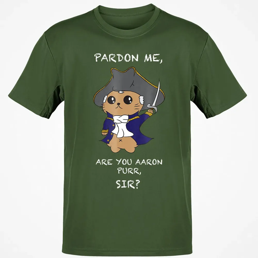 Cute Hamilton Cat Classic Unisex T-Shirt - 7