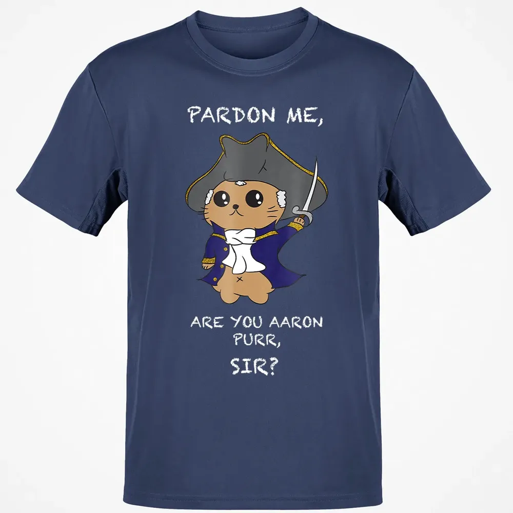 Cute Hamilton Cat Classic Unisex T-Shirt - 8