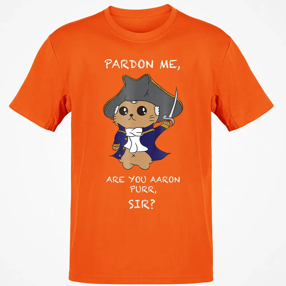 Cute Hamilton Cat Classic Unisex T-Shirt - 9