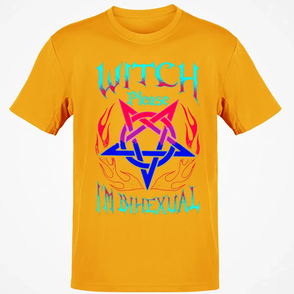 Witch Please I'm Bihexual Classic Unisex T-Shirt - 5