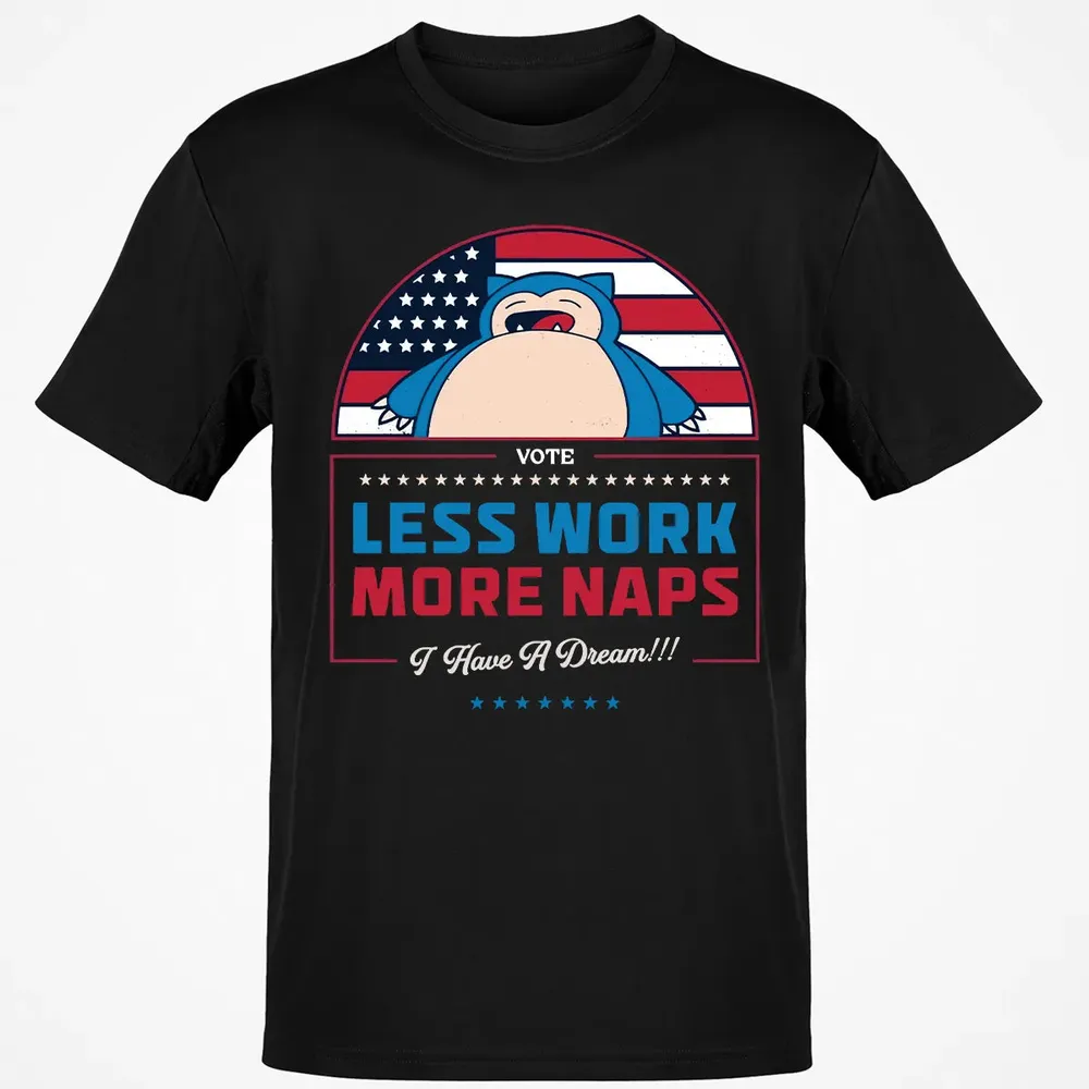 Less Work More Naps Classic Unisex T-Shirt - 2