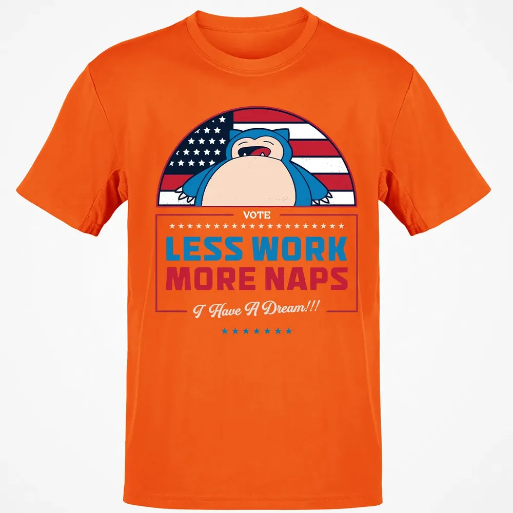 Less Work More Naps Classic Unisex T-Shirt - 9