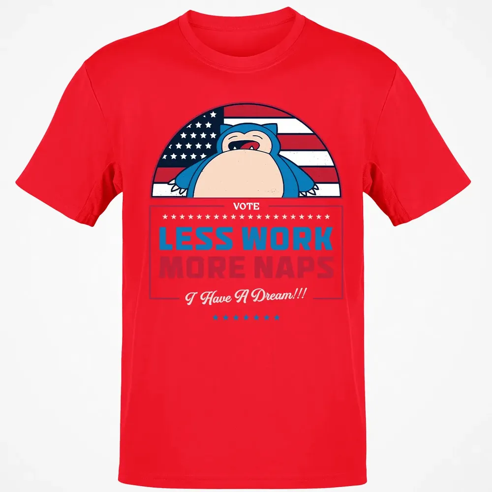Less Work More Naps Classic Unisex T-Shirt - 11
