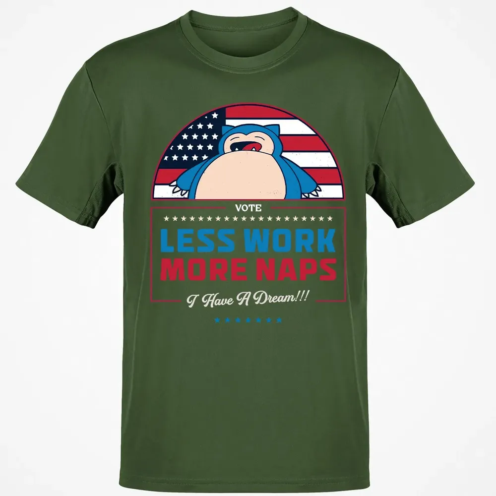 Less Work More Naps Classic Unisex T-Shirt - 7