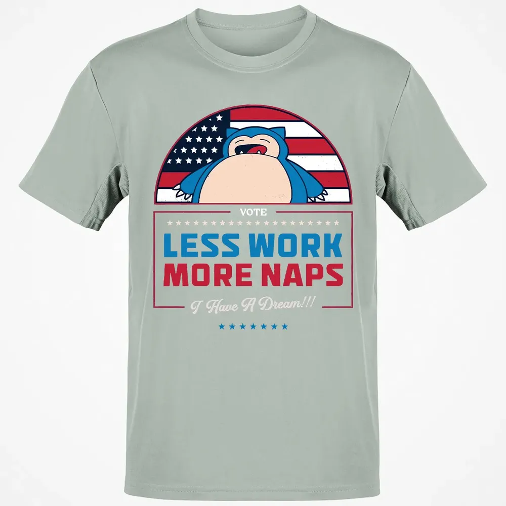 Less Work More Naps Classic Unisex T-Shirt - 3