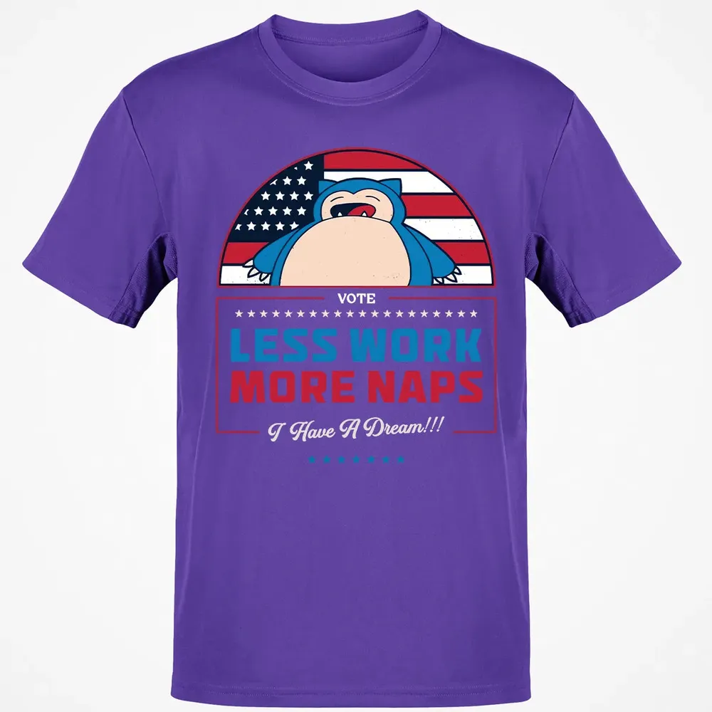 Less Work More Naps Classic Unisex T-Shirt - 10