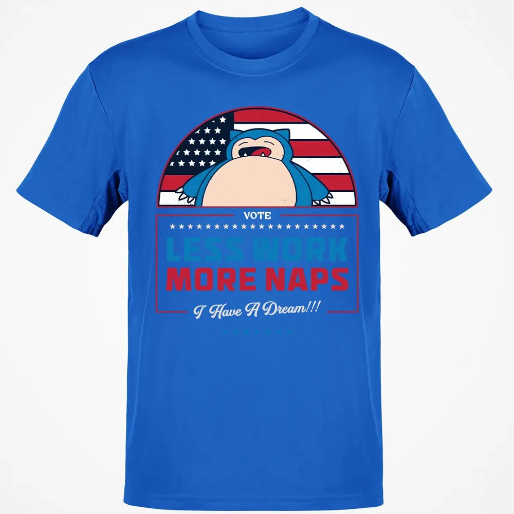 Less Work More Naps Classic Unisex T-Shirt - 12