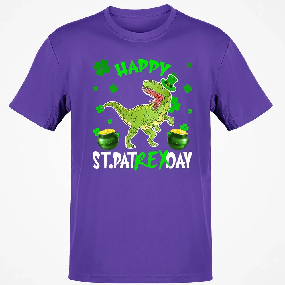 Happy St Patrex Day T Rex Lover St Patrick s Day Irish Gifts Classic Unisex T-Shirt - 10