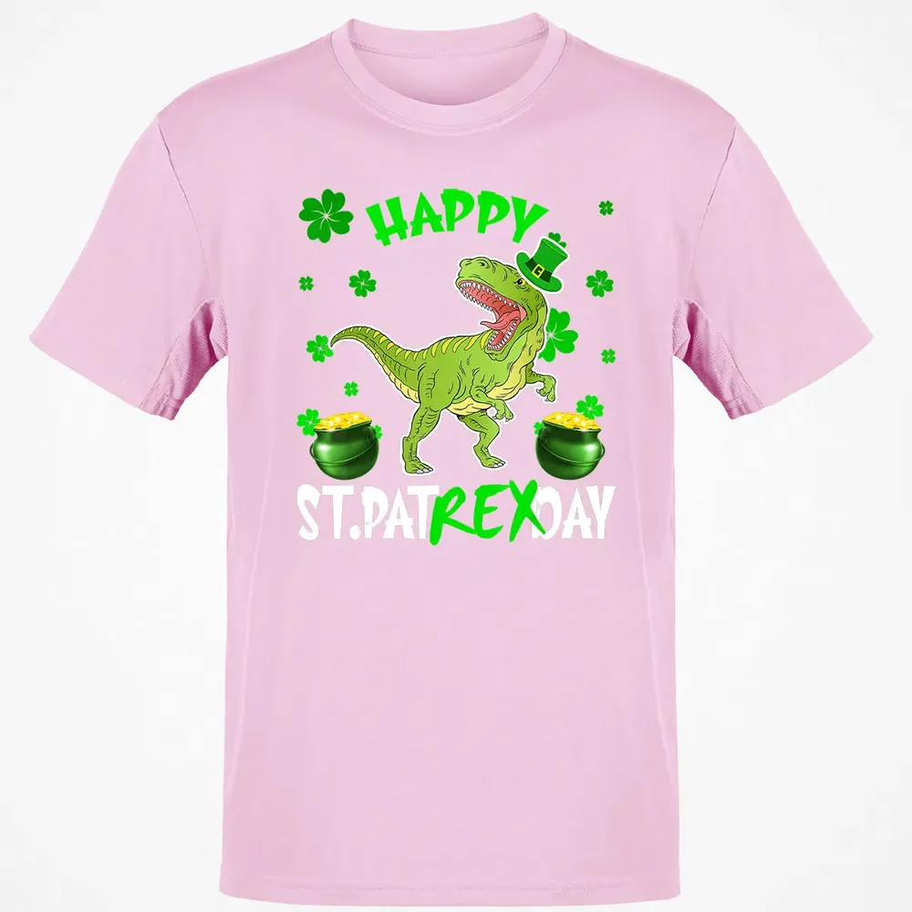 Happy St Patrex Day T Rex Lover St Patrick s Day Irish Gifts Classic Unisex T-Shirt - 6