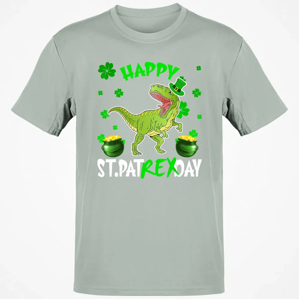 Happy St Patrex Day T Rex Lover St Patrick s Day Irish Gifts Classic Unisex T-Shirt - 3