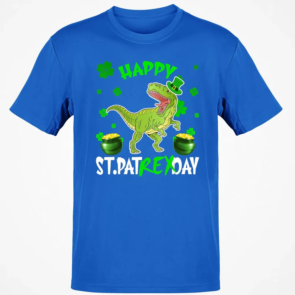 Happy St Patrex Day T Rex Lover St Patrick s Day Irish Gifts Classic Unisex T-Shirt - 12
