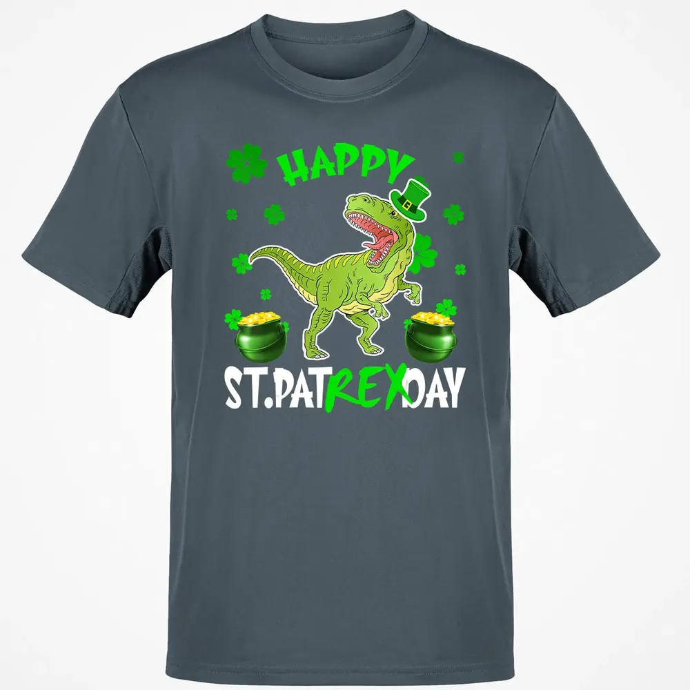 Happy St Patrex Day T Rex Lover St Patrick s Day Irish Gifts Classic Unisex T-Shirt - 4