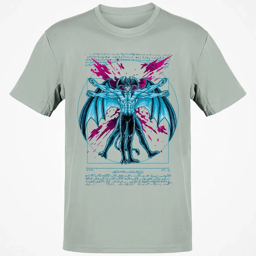 Vitruvian Devil Classic Unisex T-Shirt - 3