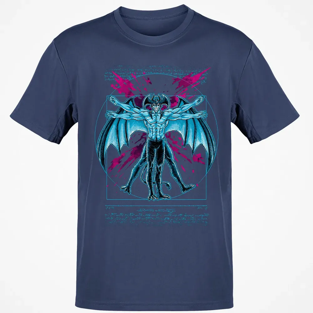 Vitruvian Devil Classic Unisex T-Shirt - 8