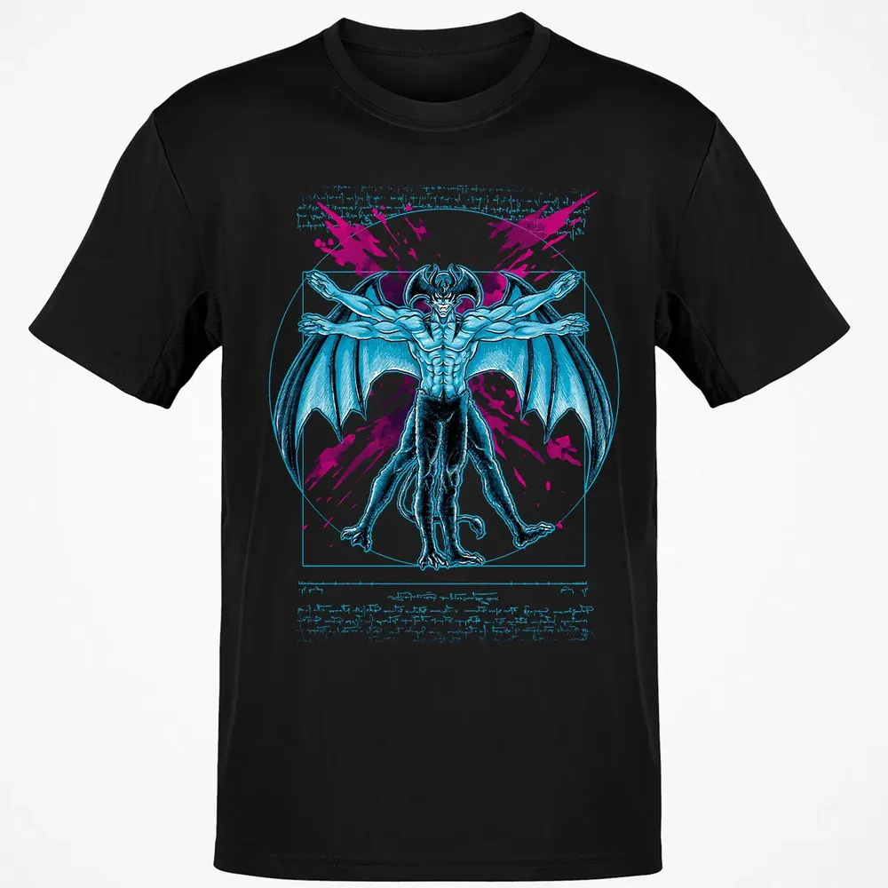 Vitruvian Devil Classic Unisex T-Shirt - 2