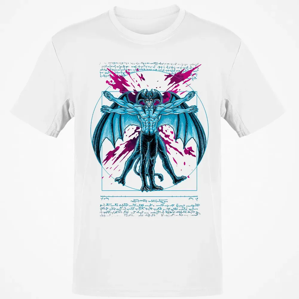 Vitruvian Devil Classic Unisex T-Shirt - 13