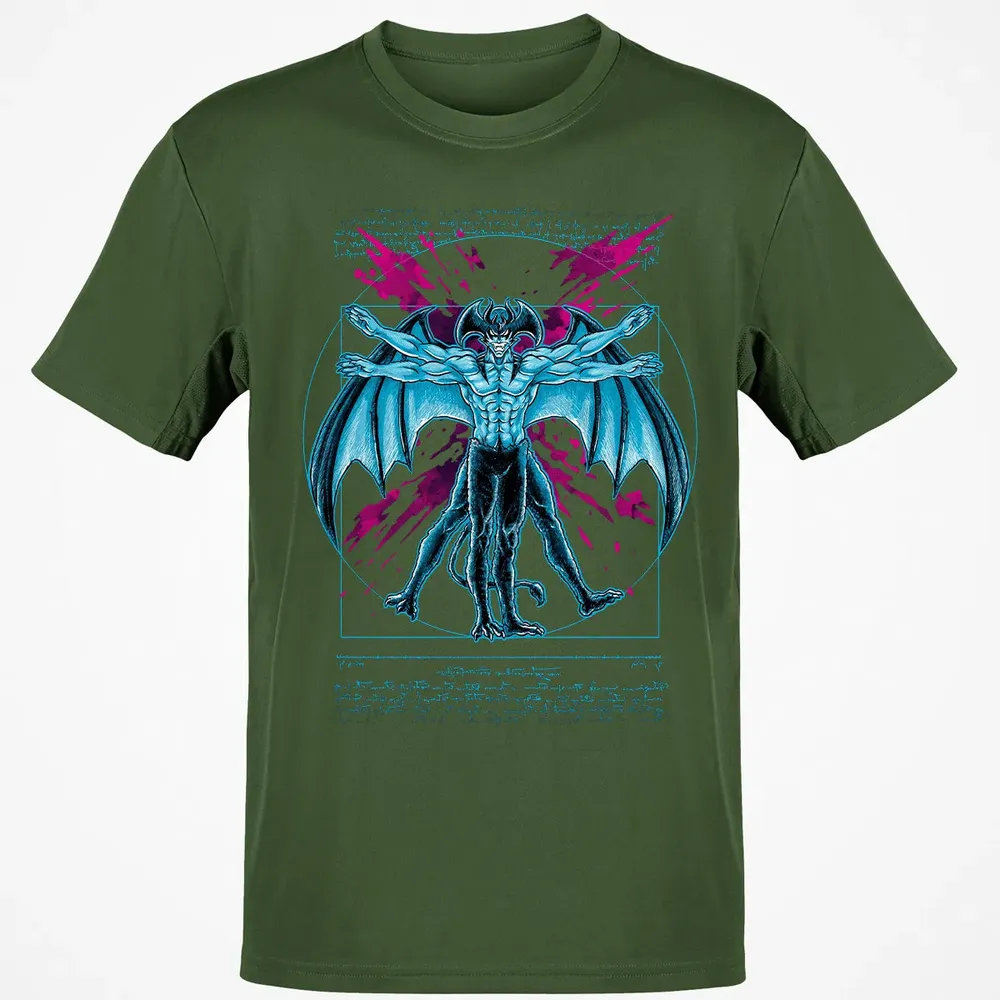 Vitruvian Devil Classic Unisex T-Shirt - 7