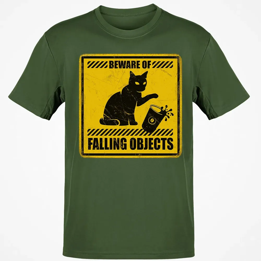 Beware of falling objects Classic Unisex T-Shirt - 7