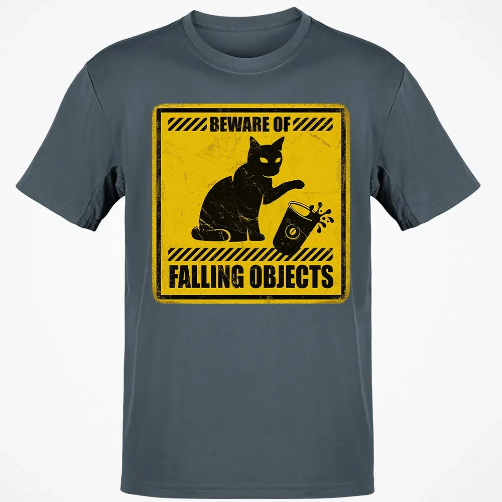 Beware of falling objects Classic Unisex T-Shirt - 4