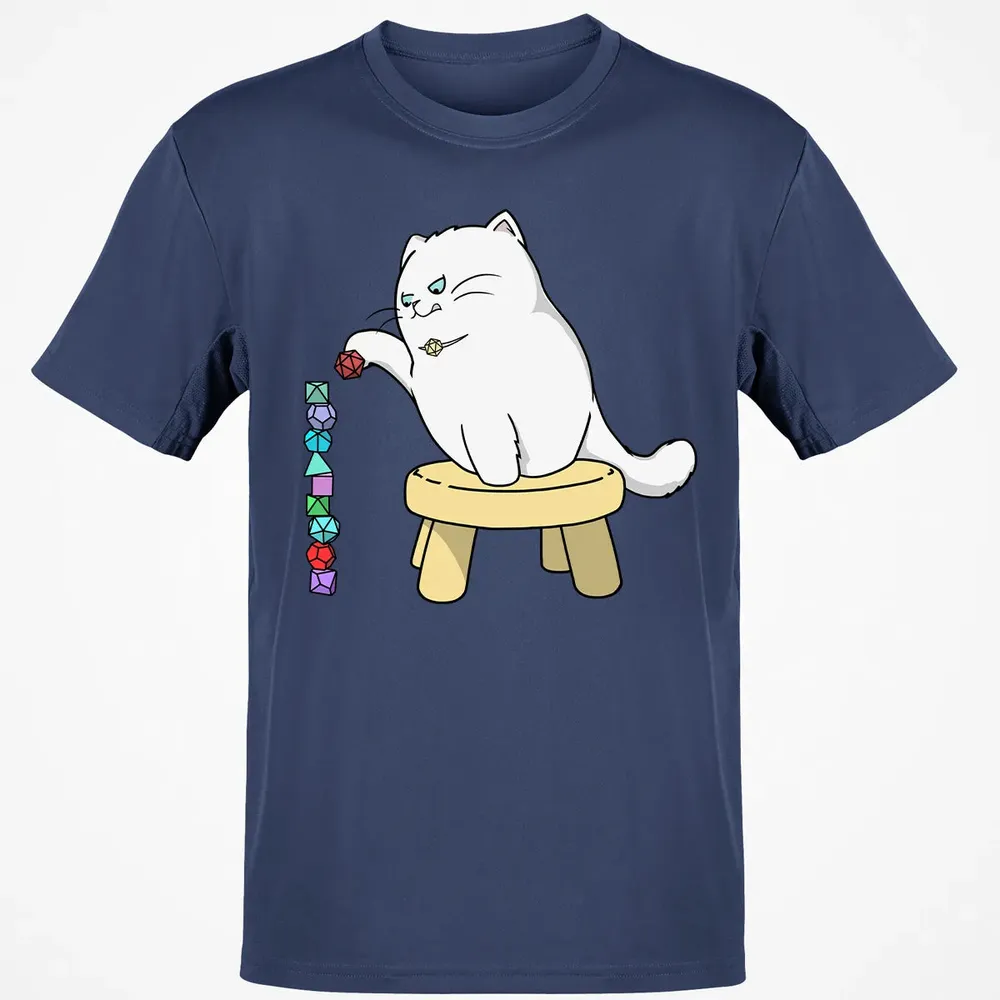 Cat Stacking Dice Classic Unisex T-Shirt - 8