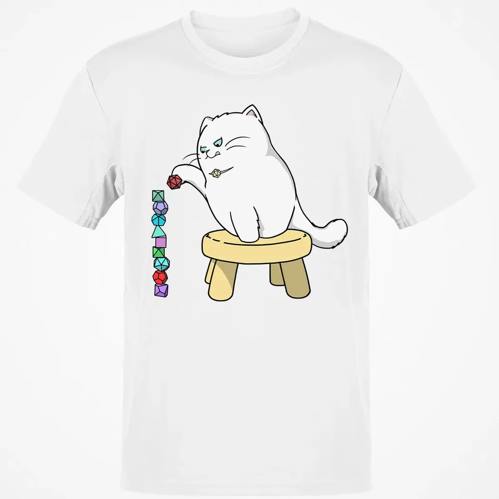 Cat Stacking Dice Classic Unisex T-Shirt - 13