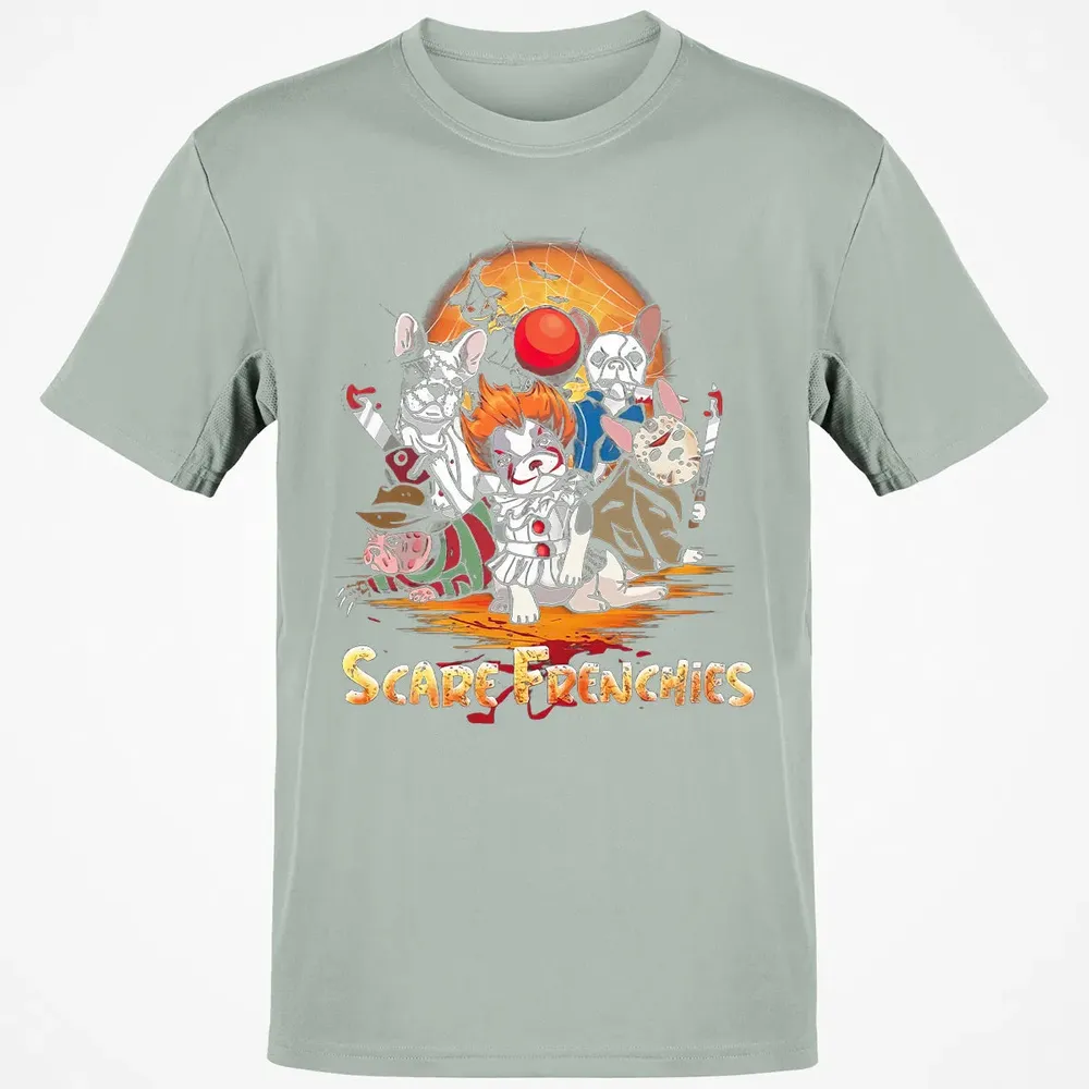 Scare Frenchies Classic Unisex T-Shirt - 3