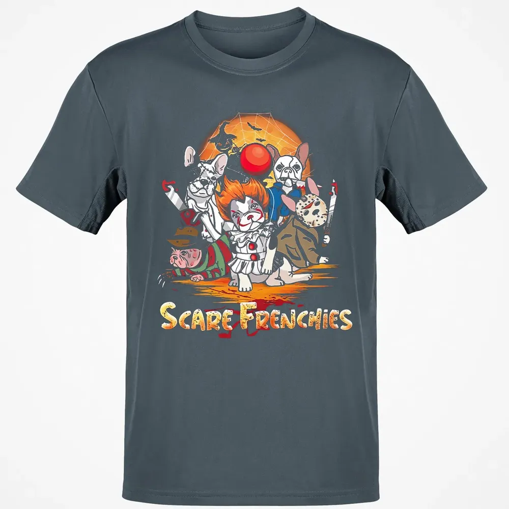 Scare Frenchies Classic Unisex T-Shirt - 4