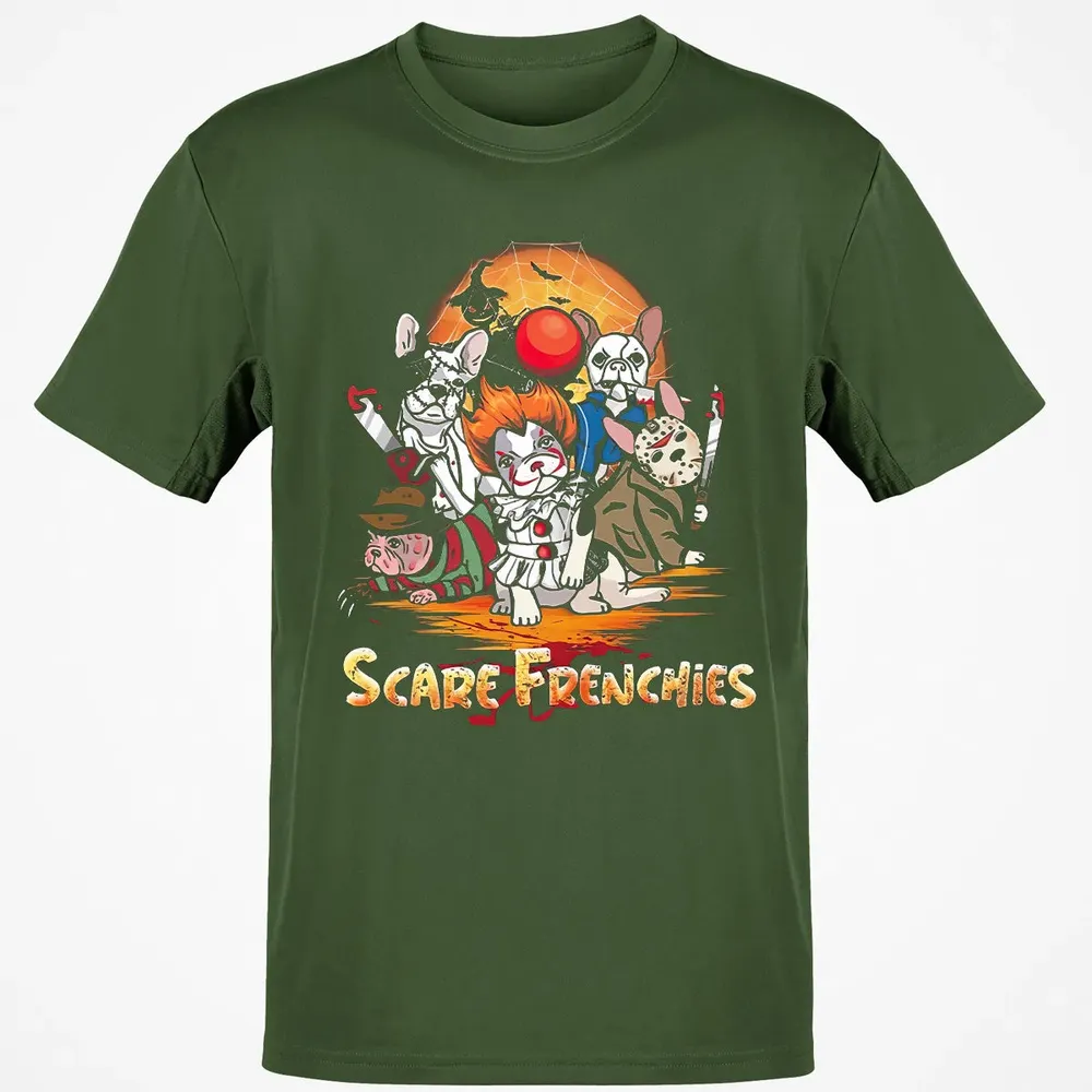 Scare Frenchies Classic Unisex T-Shirt - 7