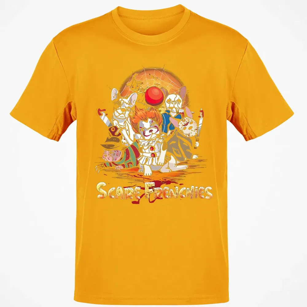 Scare Frenchies Classic Unisex T-Shirt - 5