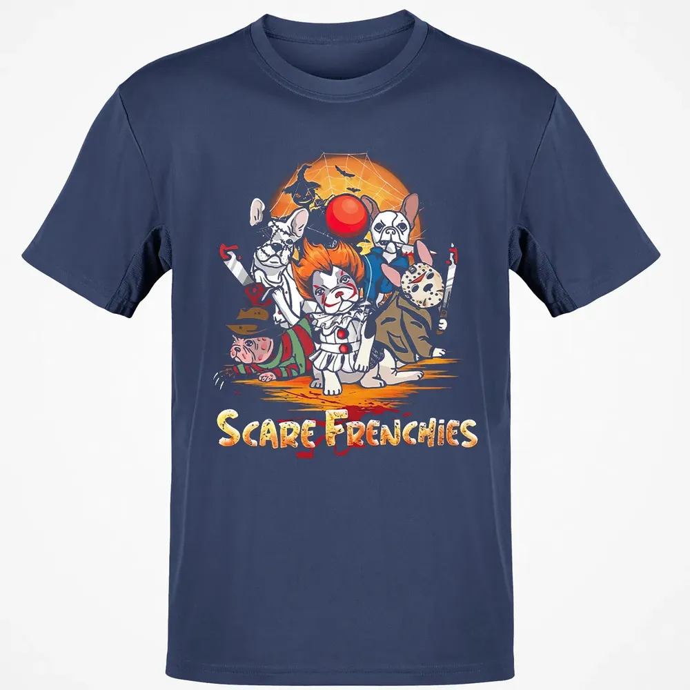 Scare Frenchies Classic Unisex T-Shirt - 8
