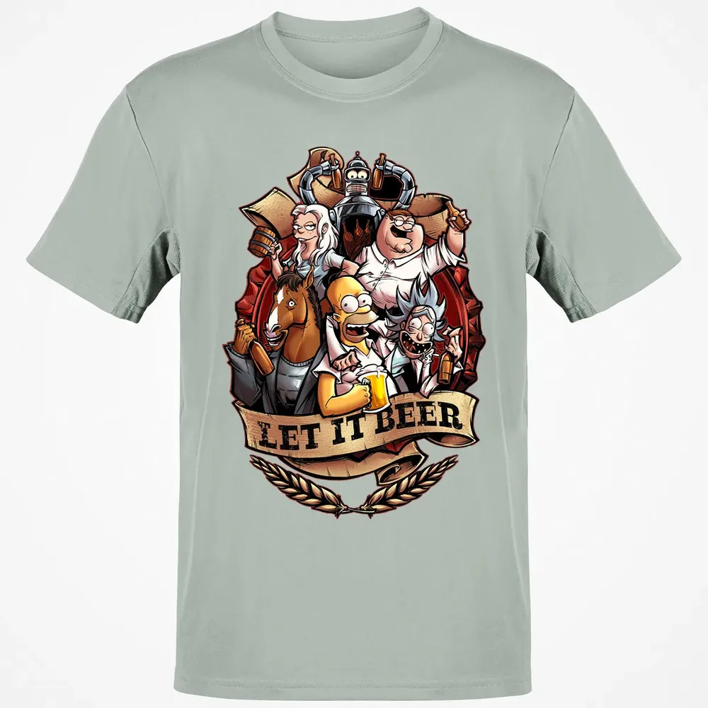 Let It Beer Classic Unisex T-Shirt - 3