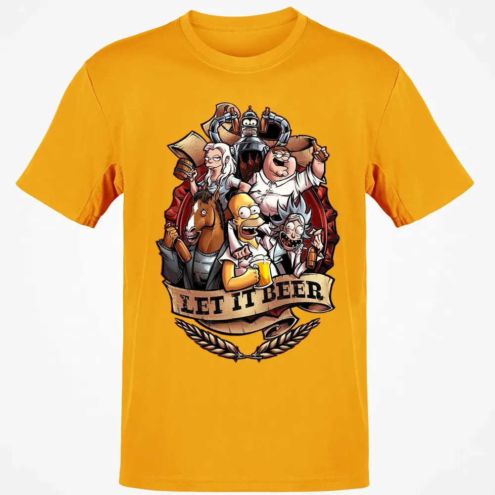Let It Beer Classic Unisex T-Shirt - 5