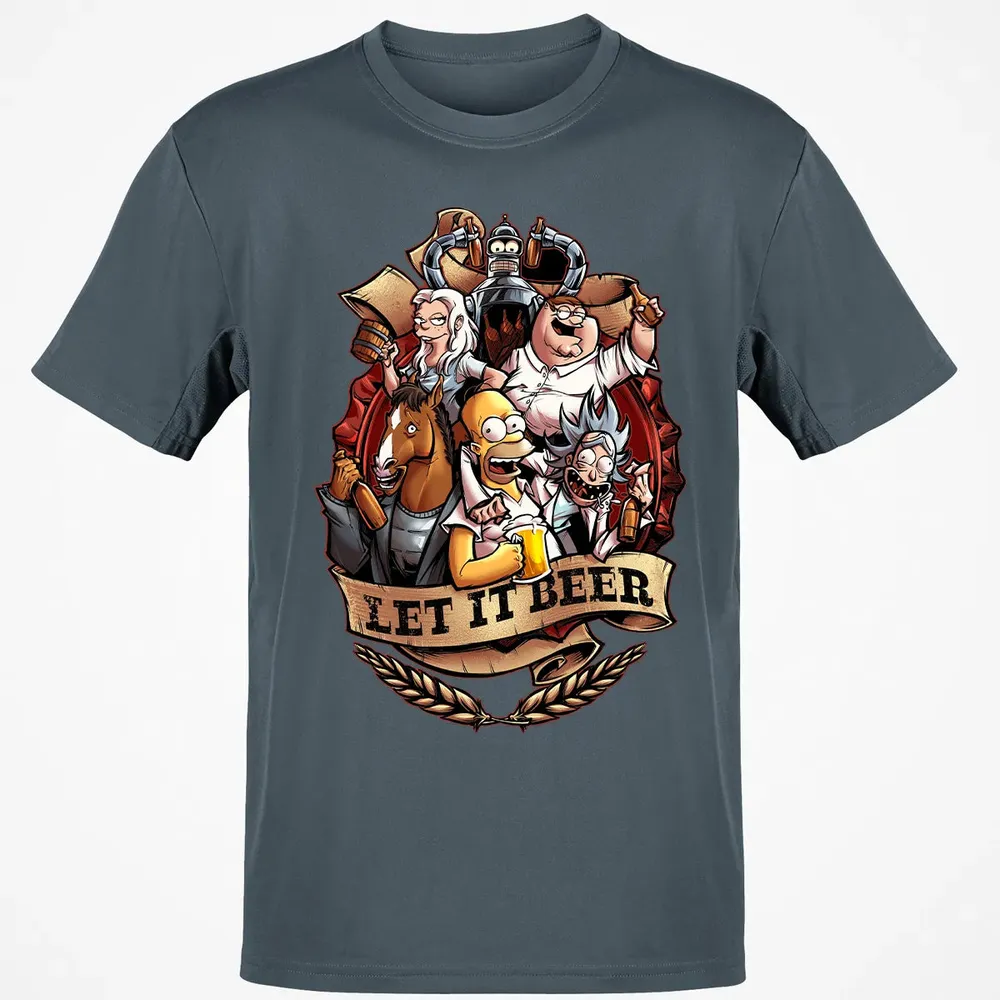 Let It Beer Classic Unisex T-Shirt - 4