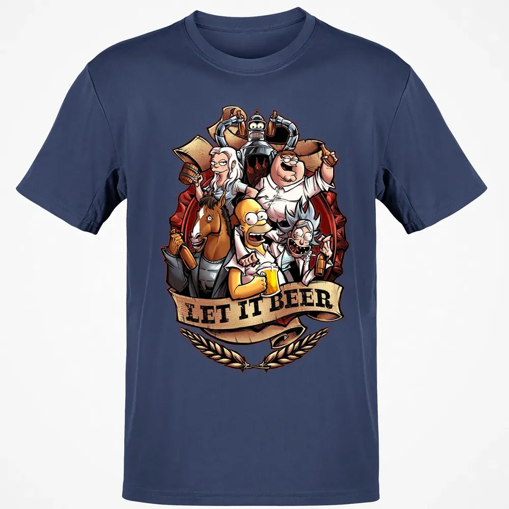 Let It Beer Classic Unisex T-Shirt - 8