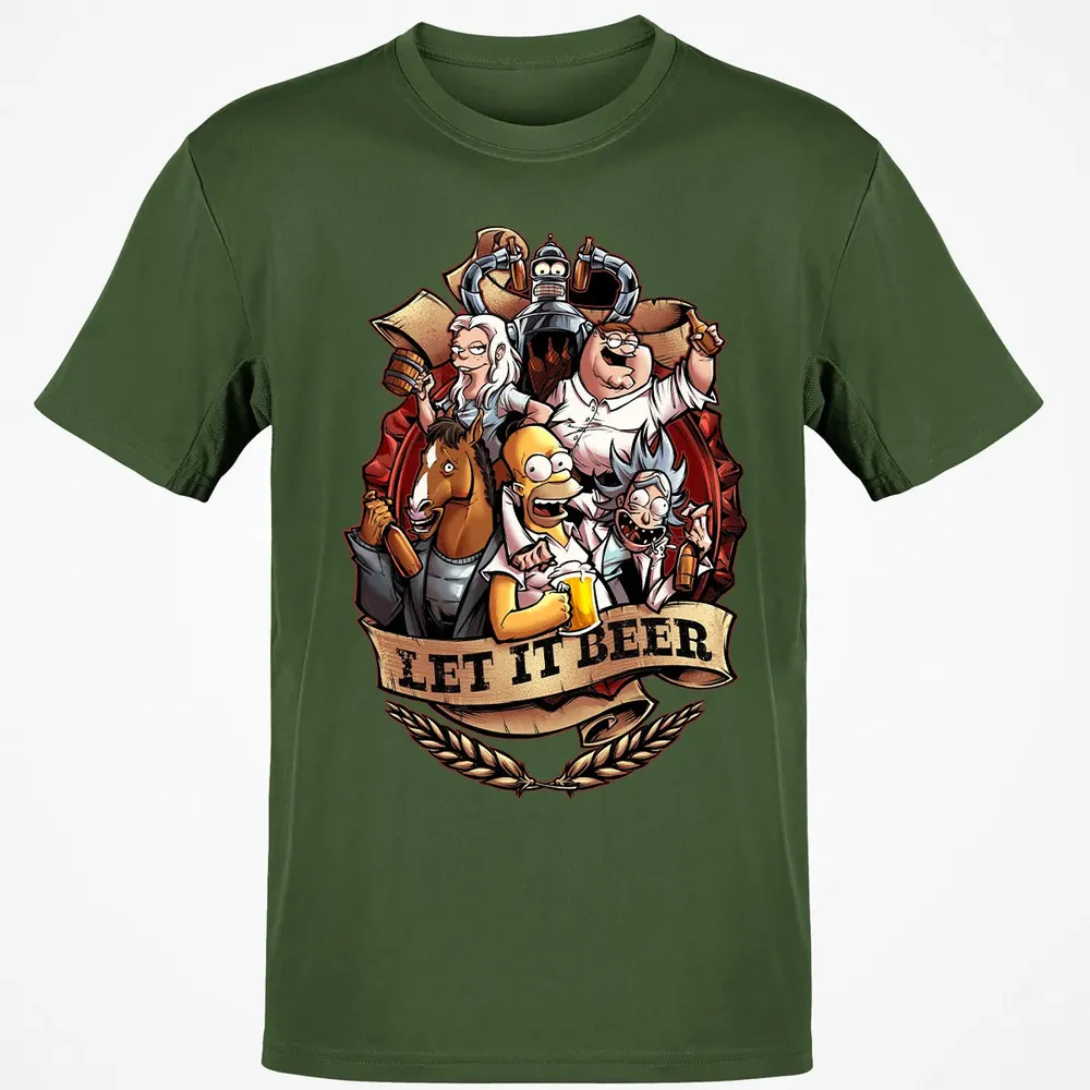 Let It Beer Classic Unisex T-Shirt - 7