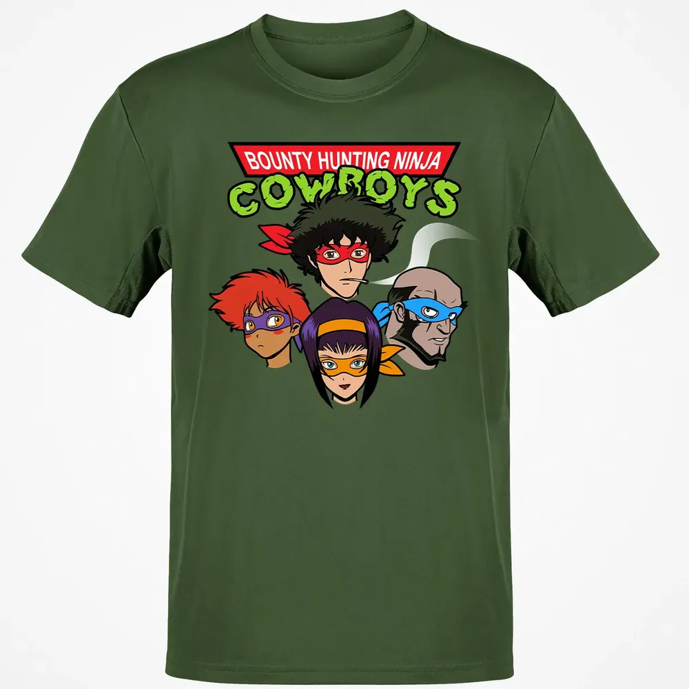 Bounty Hunting Ninja Cowboys Classic Unisex T-Shirt - 7