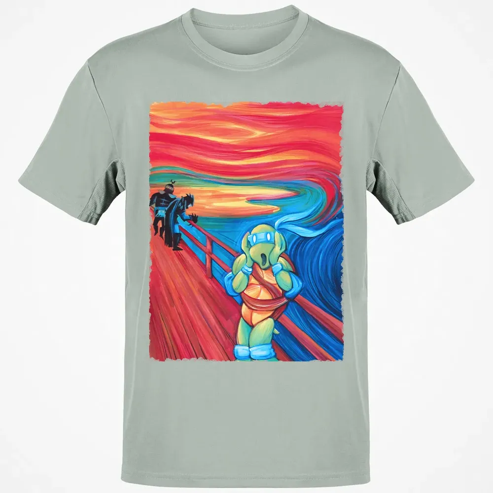 The Scream Ninja Turtle Classic Unisex T-Shirt - 3