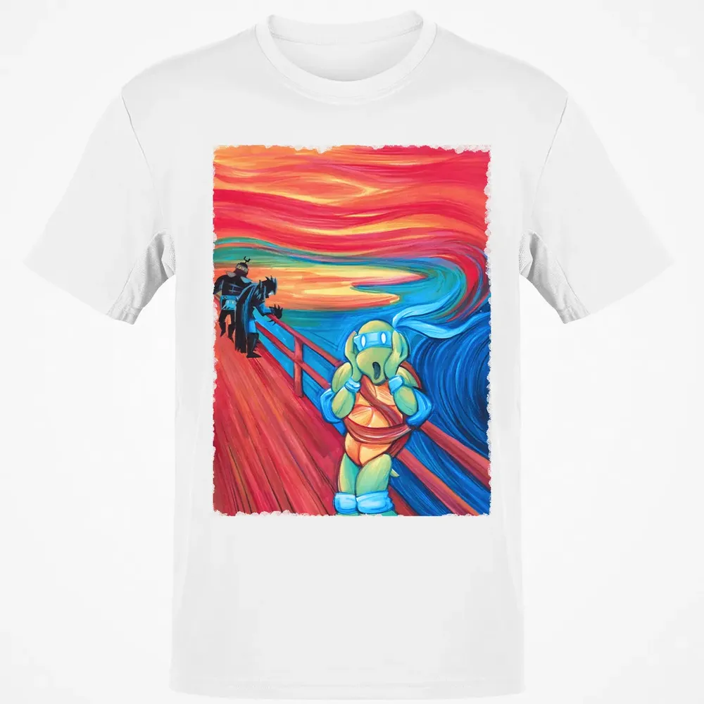 The Scream Ninja Turtle Classic Unisex T-Shirt - 13